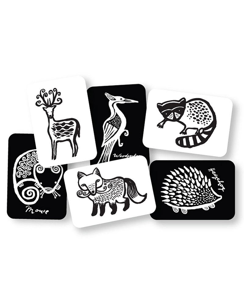 Safari Collection by Wee Gallery Wee Gallery Art Cards for Baby