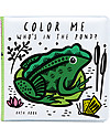 Wee Gallery Bath Book, Colour Me Pond - Comes to life when immerse in water! Books