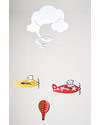 Wee Gallery Cloud Spiral Mobile (bottom is black and white so newborns can see it) Mobiles