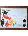 Wee Gallery Cloud Spiral Mobile (bottom is black and white so newborns can see it) Mobiles