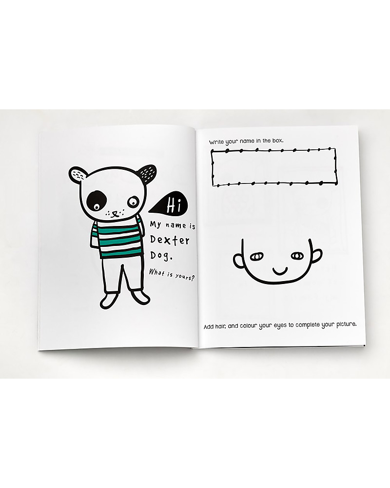 Wee Gallery Dog's Day Out Activity Book: A Drawing and Coloring Book -  Interactive book for 2-5 year olds unisex (bambini)