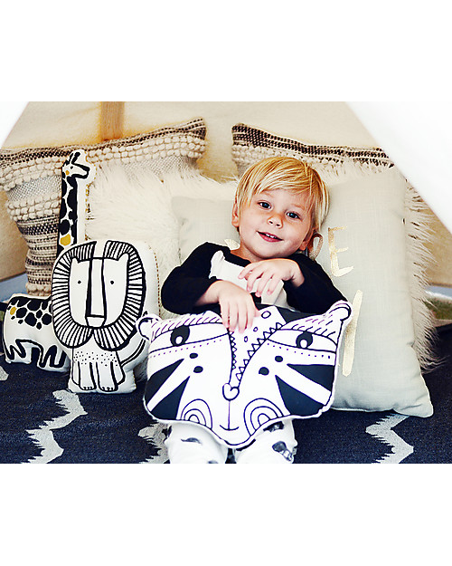 Wee Gallery Nursery Friends, Lion - 28 cm, organic cotton Cushions