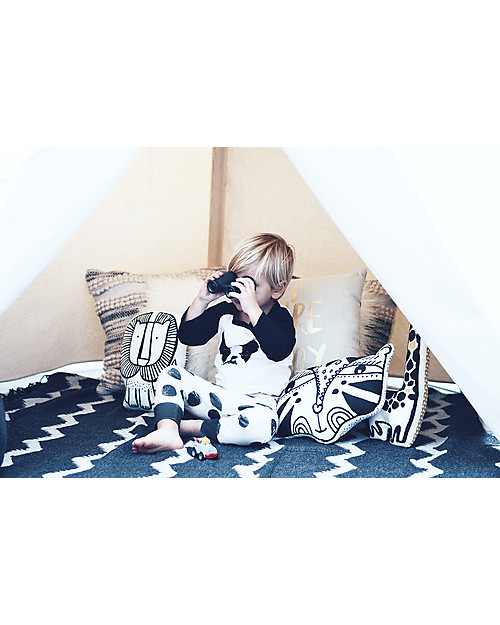 Wee Gallery Nursery Friends, Lion - 28 cm, organic cotton Cushions