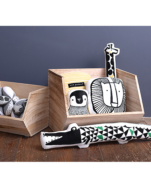 Wee Gallery Nursery Friends, Lion - 28 cm, organic cotton Cushions