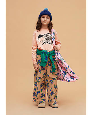 Weekend House Corduroy Pants - Sand Flower - Organic Cotton Trousers