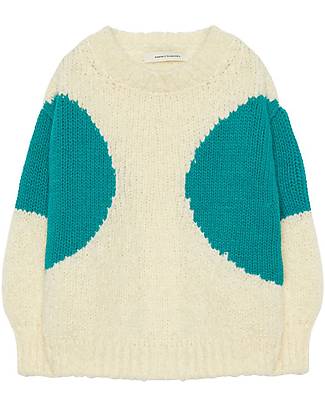 Weekend House Oversized Jersey - Dot Cream - Recycled Wool Jumpers