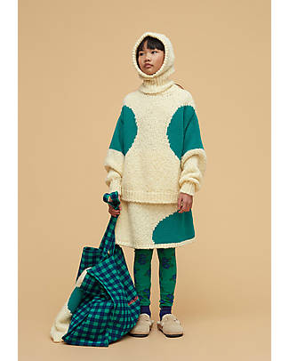 Weekend House Oversized Jersey - Dot Cream - Recycled Wool Jumpers