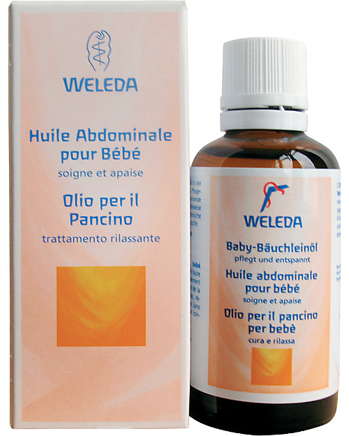 Weleda Baby Tummy Oil - Relieves colic and digestive upset, 100% natural Baby Creams and Oils