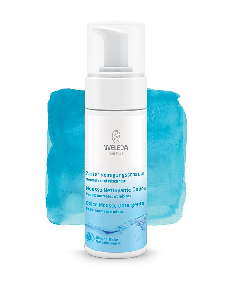 gentle cleansing foam weleda