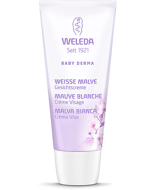 Weleda Organic White Mallow Face Cream - Fragrance free Baby Creams and Oils