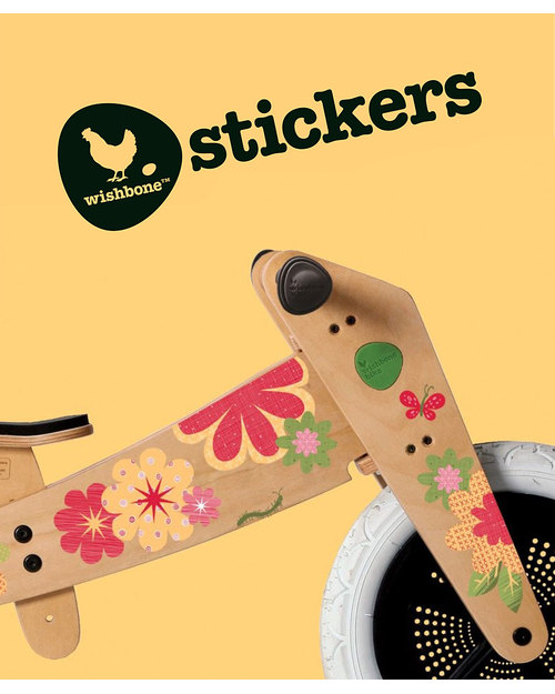 Wishbone Design Studio Flower Stickers - Customize your Wishbone Bike! Bicycle Accessories