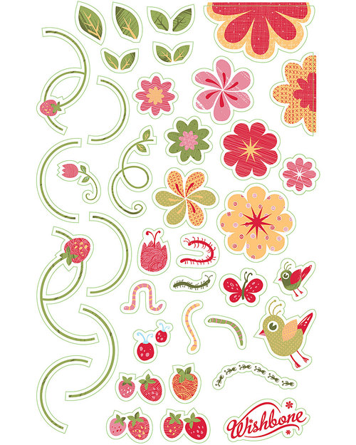 Wishbone Design Studio Flower Stickers - Customize your Wishbone Bike! Bicycle Accessories