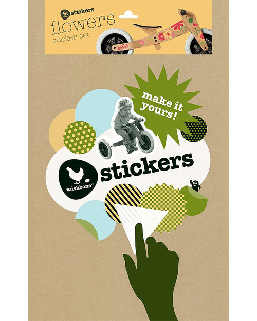Wishbone Design Studio Flower Stickers - Customize your Wishbone Bike! Bicycle Accessories