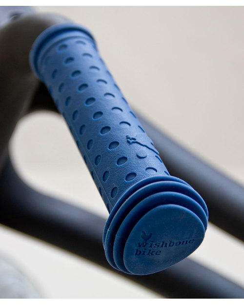 Wishbone Design Studio Handlebar Grips for Wishbone Bike Classic and Recycled - Blue - 100% Silicone non-toxic and recyclable Bicycle Accessories