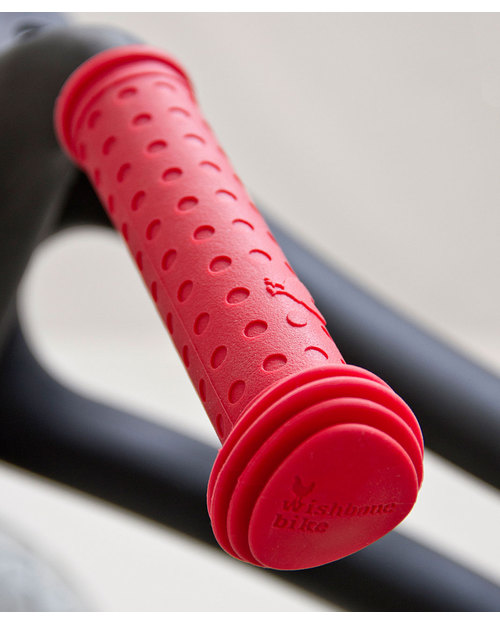 Wishbone Design Studio Handlebar Grips for Wishbone Bike Classic and Recycled - Red - 100% Silicone non-toxic and recyclable Bicycle Accessories