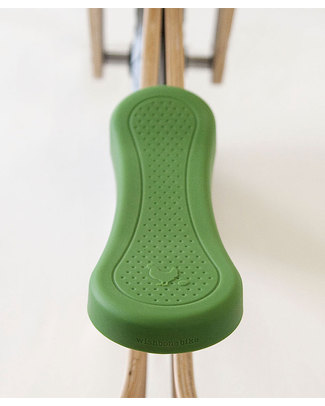 Wishbone Design Studio Saddle Cover for Wishbone Bike Classic and Recycled - Green - 100% Silicone, non-toxic and recyclable Bicycle Accessories