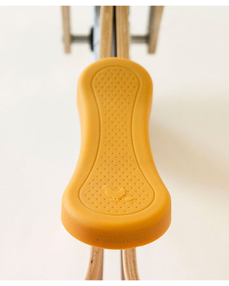 Wishbone Design Studio Saddle Cover for Wishbone Bike Classic and Recycled - Yellow - 100% Silicone, non-toxic and recyclable Bycicles