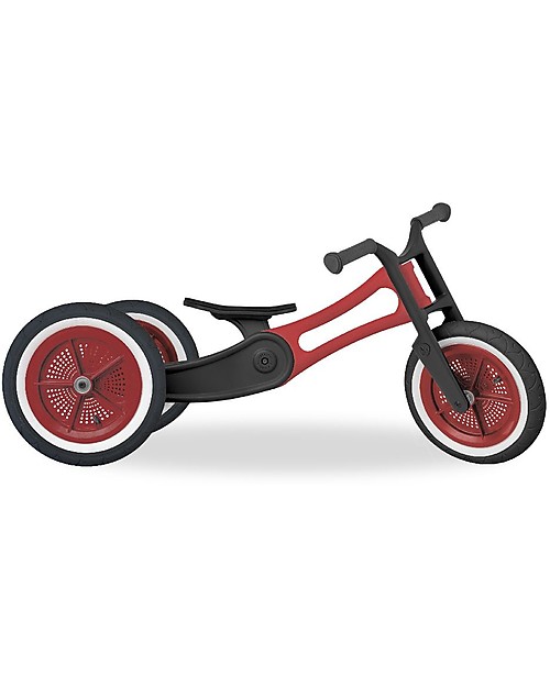 Wishbone Design Studio Wishbone Bike Re2 3in1 - Red - Grows with your child from 1 to 6 years old - Recycled and recycable! Balance Bikes