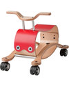 Wishbone Design Studio Wishbone Flip 3 in 1 Red Indoor Ride-on Toy: grows with your child (adaptable from ages 1 to 5) Super-sustainable! Rides On