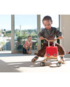 Wishbone Design Studio Wishbone Flip 3 in 1 Red Indoor Ride-on Toy: grows with your child (adaptable from ages 1 to 5) Super-sustainable! Rides On