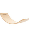 Wobbel Wobbel Original Wooden Balance Board, Transparent Lacquer  - Fun and exercise for kids and adults Montessori Toys