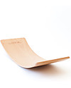 Wobbel Wobbel XL (from 7 years) Wooden Balance Board, Transparent Lacquer  - Fun and exercise for kids and adults Montessori Toys
