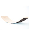 Wobbel Wobbel XL (from 7 years) Wooden Balance Board, Transparent Lacquer with Felt - Mouse  - Fun and exercise for kids and adults Montessori Toys