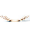 Wobbel Wobbel XL (from 7 years) Wooden Balance Board, Transparent Lacquer with Felt - Mouse  - Fun and exercise for kids and adults Montessori Toys