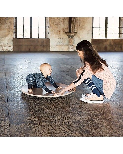 Wobbel Wobbel360 Round Balance Board, Mouse - Wood and ecofelt Montessori Toys