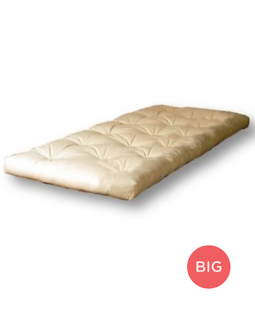 Woodly Futon Mattress BIG 160x70 cm - 100% Organic Cotton - Perfect for Montessori bed! Mattresses