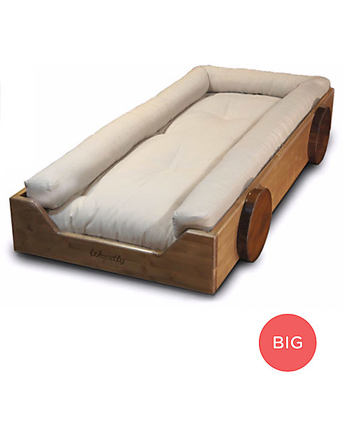 Woodly Montessori Bed Bumper BIG - 100% Organic Cotton Baby Nest