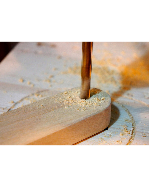 Woodly Pluma Crib - Brown - Wool and Wood - Made in Italy Cribs & Moses Baskets