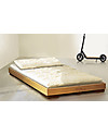 Woodly Pure Low Bed Xmaxi - Natural - 120 x 200 cm - Made in Italy Montessori Beds