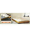 Woodly Pure Low Bed Xmaxi - Natural - 120 x 200 cm - Made in Italy Montessori Beds