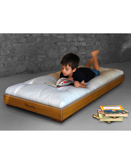 Woodly Pure Montessori Bed SMALL 120x60 cm Natural Made in