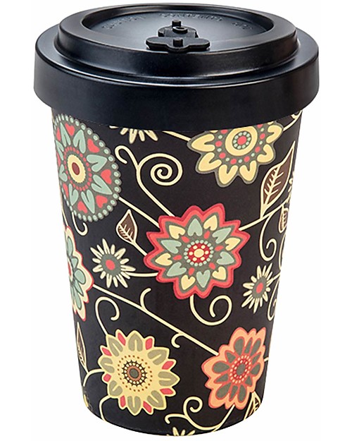 Woodway Bamboo cup, Vintage Black - 400ml Cups