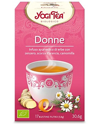 Yogi Tea Ginger orange peel and chamomile flowers Ayurvedic infusion - 17 teabag Infusions