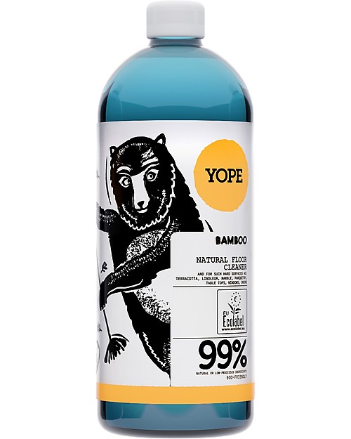 Yope Natural Floor Cleaner, 1000 ml - Bamboo Surfaces Detergent