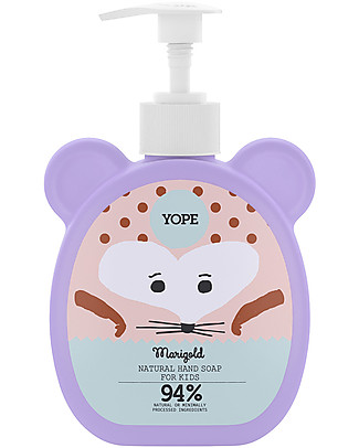 Yope Natural Hand Soap for Kids - 400 ml - Marigold Kit Toilette Baby