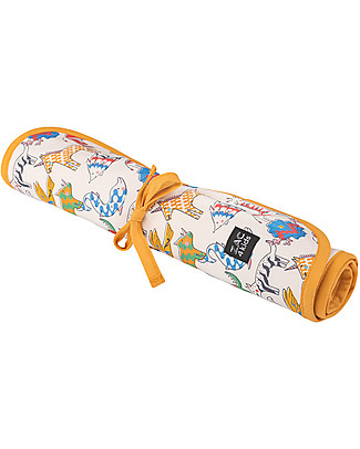 Zac 4 Kids Changing Pad, Siena Collection - Ocra Jungle Travel Changing Mats