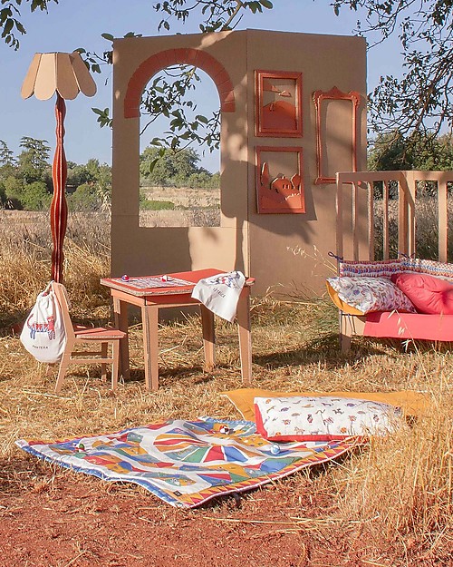 Zac 4 Kids Child Play Mat Palio Collection, Campo di Siena, Encourage Creative Games - 100% cotton Padded Playmats