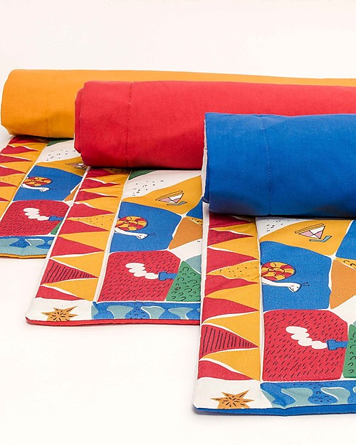 Zac 4 Kids Child Play Mat Palio Collection, Campo di Siena, Encourage Creative Games - 100% cotton Padded Playmats