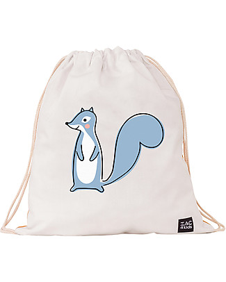 Zac 4 Kids Drawstring Bag Dolomiti Collection - Squirrel - Perfect for pre-schoolers! Small Backpacks