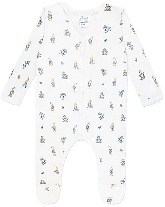 Zac 4 Kids Laurino Long Sleeve Romper - Dolomiti Collection - 100% Organic Cotton Babygrows