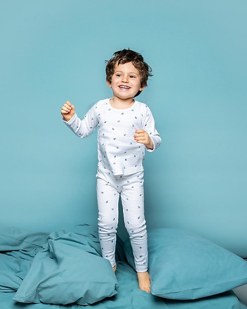 Zac 4 Kids Martino Long Sleeved Pajamas - Dolomiti Collection - 100% Organic Cotton Pyjamas