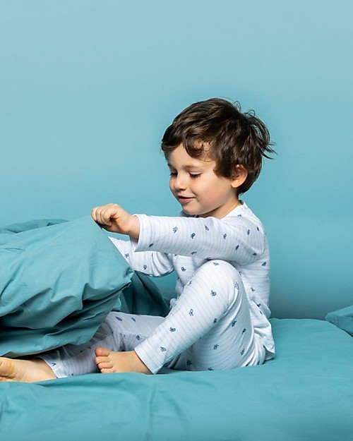 Zac 4 Kids Martino Long Sleeved Pajamas - Dolomiti Collection - 100% Organic Cotton Pyjamas