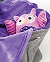Zoocchini 2-in-1 Buddy Stroller Blanket, Owl - Super soft pile, 69 x 100 cm Accessories