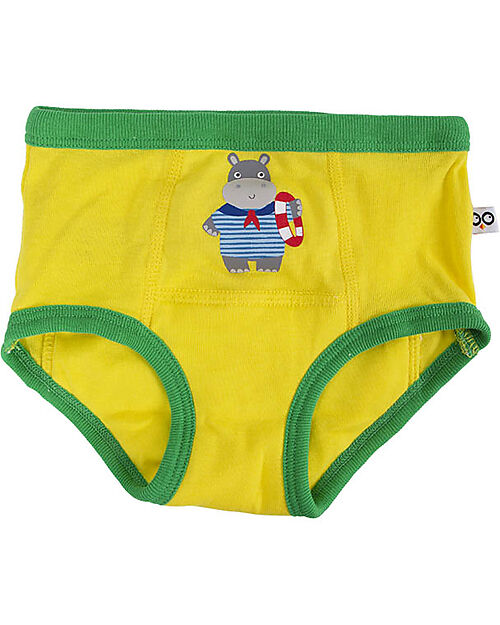 Zoocchini 3 Piece Set - Potty Training Pants - Maritime Mates - 100% Organic Cotton Briefs