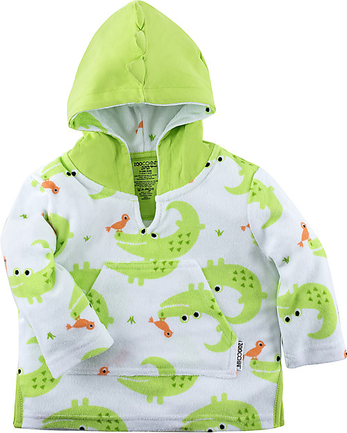 Zoocchini Baby Cover Up UPF 50+ Alligator Towels And Flannels
