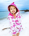 Zoocchini Baby Cover Up UPF 50+, Franny the Flamingo Towels And Flannels